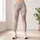 Pastel Rabbit and Rose Garden Motifs for Whimsical Springtime Casual Wear Leggings - 4