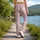 Blush Pink Leopard Spots for Yoga, Gym Workouts, and Everyday Activewear Leggings - 12