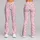 Blush Pink Leopard Spots for Yoga, Gym Workouts, and Everyday Activewear Leggings - 9