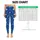 Blue Starry Sky Stripes for Everyday Training, Running, and Active Women on the Move Leggings - 3
