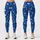 Blue Starry Sky Stripes for Everyday Training, Running, and Active Women on the Move Leggings - 1