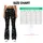 Charcoal Silver Stars for Weekend Fitness and Everyday Casual Style Leggings - 7