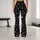 Charcoal Silver Stars for Weekend Fitness and Everyday Casual Style Leggings - 10