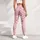 Soft Blush Terracotta Paw Prints for Cozy Walks and Everyday Comfort for Pet Lovers Leggings - 6