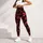 Coral Red Bows and Dots for Chic Everyday Style and Playful Activewear Looks Leggings - 4