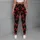 Coral Red Bows and Dots for Chic Everyday Style and Playful Activewear Looks Leggings - 6