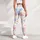 Pastel Colorful Paw Prints for Yoga, Pilates, and Everyday Activewear Leggings - 6