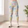 Pastel Colorful Paw Prints for Yoga, Pilates, and Everyday Activewear Leggings - 4