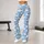 Sky Blue Sheep Motifs for Playful Yoga, Gym Sessions, and Cheerful Everyday Fitness Leggings - 10