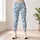 Sky Blue Sheep Motifs for Playful Yoga, Gym Sessions, and Cheerful Everyday Fitness Leggings - 4