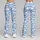 Sky Blue Sheep Motifs for Playful Yoga, Gym Sessions, and Cheerful Everyday Fitness Leggings - 9