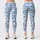 Sky Blue Sheep Motifs for Playful Yoga, Gym Sessions, and Cheerful Everyday Fitness Leggings - 3