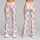 Blush Cherry and Sage Bow Motifs for Sweet Studio-to-Street Activewear Style and Yoga Days Leggings - 9