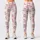 Blush Cherry and Sage Bow Motifs for Sweet Studio-to-Street Activewear Style and Yoga Days Leggings - 3