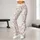 Ivory Rosebud Sprigs For Pilates, Gym, And Everyday Wellness Wear Leggings - 11