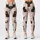 Black Cat Bow Tie Motifs for Cozy Everyday Style, Casual Outings, and Feline Fans Leggings - 3