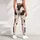 Black Cat Bow Tie Motifs for Cozy Everyday Style, Casual Outings, and Feline Fans Leggings - 5