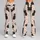 Black Cat Bow Tie Motifs for Cozy Everyday Style, Casual Outings, and Feline Fans Leggings - 9