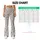 Soft Ivory Gray Leopard Spots for Yoga, Pilates, and Everyday City Style for Women Leggings - 7