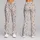 Soft Ivory Gray Leopard Spots for Yoga, Pilates, and Everyday City Style for Women Leggings - 9