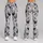 Monochrome Speckled Hens for Playful Farmhouse Style and Everyday Active Living Leggings - 9