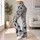 Monochrome Speckled Hens for Playful Farmhouse Style and Everyday Active Living Leggings - 12