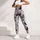 Monochrome Speckled Hens for Playful Farmhouse Style and Everyday Active Living Leggings - 5