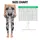 Monochrome Speckled Hens for Playful Farmhouse Style and Everyday Active Living Leggings - 1