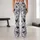 Monochrome Speckled Hens for Playful Farmhouse Style and Everyday Active Living Leggings - 10