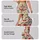 Red Cherry Sprigs for Yoga, Pilates and Everyday Casual Wear for Women Leggings - 2