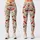 Red Cherry Sprigs for Yoga, Pilates and Everyday Casual Wear for Women Leggings - 3