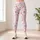 Tiny Pink Hearts on Soft Ivory for Sweet Everyday Style, Workouts, and Weekend Dates Leggings - 4
