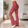 Rose Red Heart Motifs for Romantic Workouts and Everyday Activewear for Women Leggings - 11