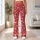 Rose Red Heart Motifs for Romantic Workouts and Everyday Activewear for Women Leggings - 10