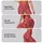 Rose Red Heart Motifs for Romantic Workouts and Everyday Activewear for Women Leggings - 2