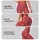 Rose Red Heart Motifs for Romantic Workouts and Everyday Activewear for Women Leggings - 2