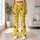 Cheerful Honeybee And Daisy Motifs For Yoga, Pilates, And Everyday Outings Leggings - 12