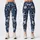 Navy Coastal Seashells, Starfish and Coral for Beach Days, Summer Travel and Ocean Lovers Leggings - 1