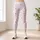 Blush Pink Hearts on Charcoal for Sweet Everyday Activewear and Casual Style Leggings - 4