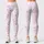 Blush Pink Hearts on Charcoal for Sweet Everyday Activewear and Casual Style Leggings - 3