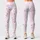 Blush Pink Hearts on Charcoal for Sweet Everyday Activewear and Casual Style Leggings - 1