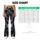 Charcoal Silver Vortex Swirls for Yoga, Pilates, and Everyday Active Lifestyle Wear Leggings - 7