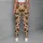 Orange Cocoa Animal Hearts for Playful Weekend Wellness and Everyday Style Leggings - 6