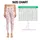 Blush Pink Hearts for Sweet Everyday Fitness, Yoga Sessions, and Romantic Weekend Wear Leggings - 3