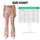 Soft Pink Daisy and Coral Bloom Motifs for Spring Fitness and Everyday Casual Style Leggings - 7