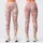 Soft Pink Daisy and Coral Bloom Motifs for Spring Fitness and Everyday Casual Style Leggings - 1