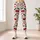 Cherry Hearts and Sweet Red Cherries for Playful Valentine's Day Fitness Style for Her Leggings - 4