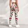 Cherry Hearts and Sweet Red Cherries for Playful Valentine's Day Fitness Style for Her Leggings - 6