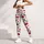 Cherry Hearts and Sweet Red Cherries for Playful Valentine's Day Fitness Style for Her Leggings - 5