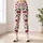 Cherry Hearts and Sweet Red Cherries for Playful Valentine's Day Fitness Style for Her Leggings - 6